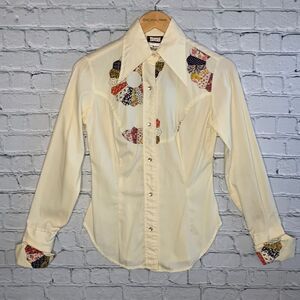 Vintage Fenton rodeo cowboy shirt. Size 8/ 10